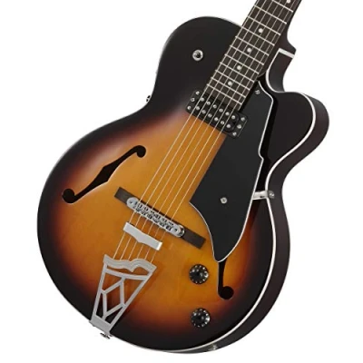 Abbildung von VOX VGA 3D Giulietta AREOS D Digital Modeling System Archtop Acoustic Electric Guitar Sunburst