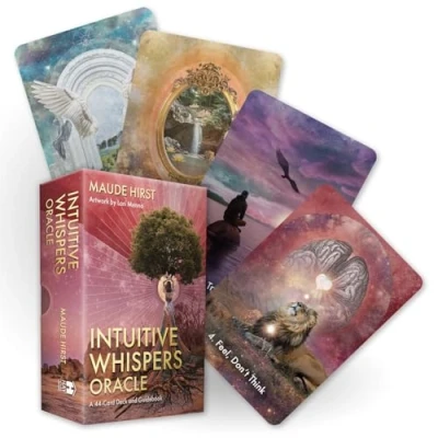 Abbildung von Intuitive Whispers Oracle: A 44 card Deck and Guidebook