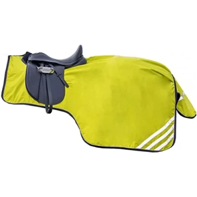 Abbildung von HKM Ausreitdecke Reflective Fleece Neon Gelb 155/205