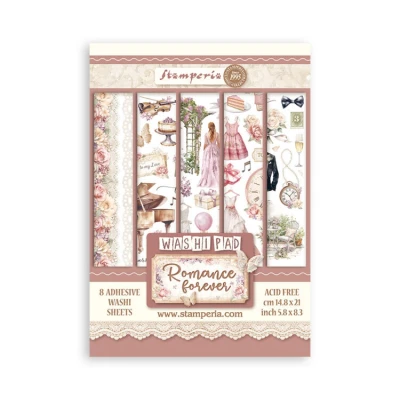 Abbildung von STAMPERIA INTERNATIONAL, KFT Washi Album 8 sheets A5 Romance Forever