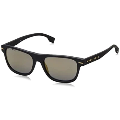 Abbildung von BOSS Unisex 1322/s Sunglasses, 0NZ/JO MTGOLD Black, One Size