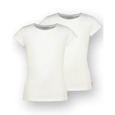 Abbildung von Vingino 2 PACK Tshirt basic für Kinder, Größe: 92 104, Real white