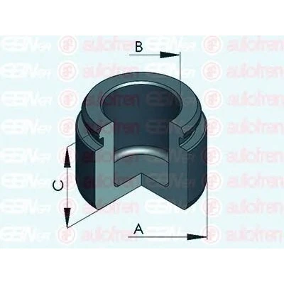 Abbildung von AUTOFREN SEINSA D025407 Kolben, Bremssattel 44 BREMBO VOLKSWAGEN: Touareg I, MERCEDES BENZ: S Klasse Coupe, E Limousine, T modell