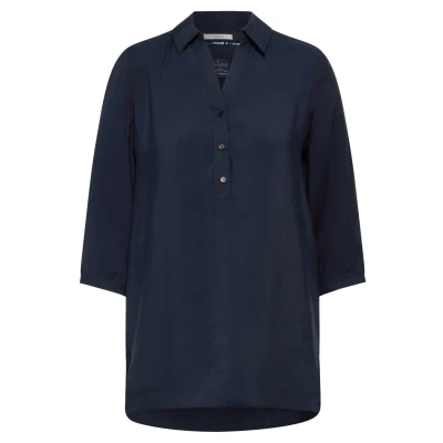 Abbildung von Cecil Lange Bluse Bluse, Damen, Größe: Small, Blau