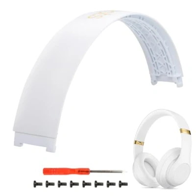 Abbildung von Sodorous Studio 2 Stirnband Ersatzteile Zubehör 3 Kopfband Reparaturset kompatibel mit 3.0 / Wireless (B0500 B0501) Top (Studio3 White)