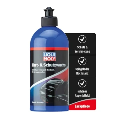 Abbildung von LIQUI MOLY Hart &amp; Schutzwachs 500 ml Lackpflege / Lackreinigung Politur Art. Nr.: 21763, farblos