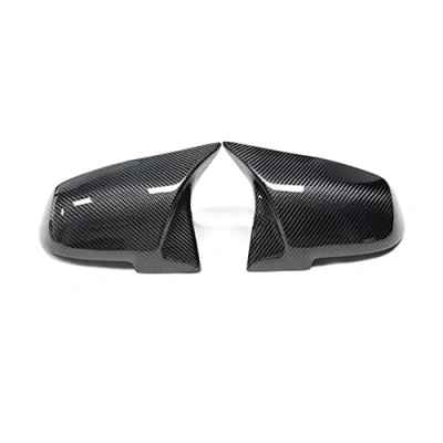 Abbildung von Rückspiegel Abdeckung Für BMW X Serie X1 E84 2013 2015 Abdeckkappe Carbon Schwarz 2 Stück Rückspiegelgehäuse (Color : fiber pattern)