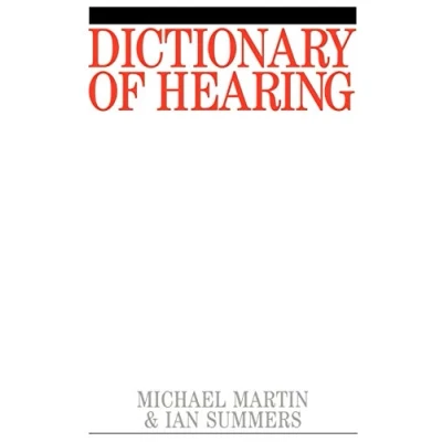 Abbildung von Dictionary of Hearing (Exc Business and Economy)