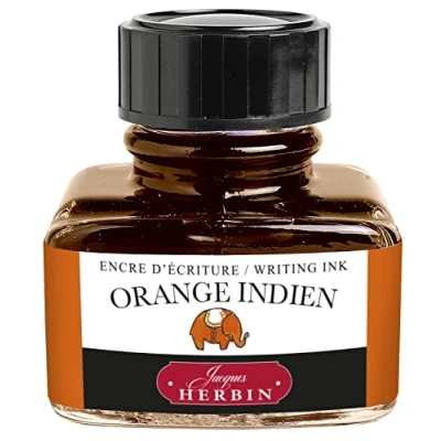 Abbildung von 4 x Herbin Füllertinte 30ml Indi Orange