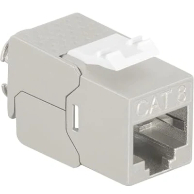 Abbildung von LOGILINK Cat.8.1 Keystone Buchse STP AWG 2226, werkzeuglos, nur 14,5 mm breit