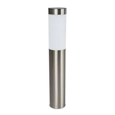 Abbildung von Lindby LED Solarlampe Aleeza, 61 cm, Edelstahl, Erdspieß