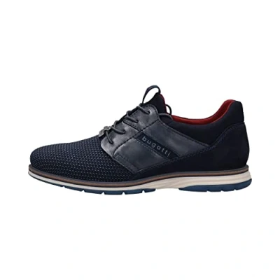 Abbildung von bugatti Sportlicher Schnürer, Herren, Größe: 42, Blau Schuhe