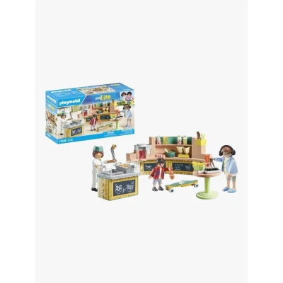 Abbildung von Playmobil® Konstruktions Spielset Food Lounge (71538), My Life, (54 St), Made in Europe