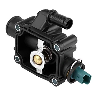 Abbildung von Motorkühlmittel Thermostatgehäuse, Thermostat Kühlmittel Gehäuse Auto &amp; für 206 207 307 308 1007 1336.Z0