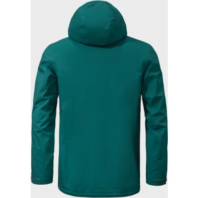 Abbildung von Schöffel Herren 2.5L Jacket Aiplspitz M, leichte Outdoor Jacke, wasserdicht &amp; atmungsaktiv, Regenjacke aus 2,5 Lagen Venturi mit 2 Wege Stretch und verstellbarer Kapuze, quartz, 50