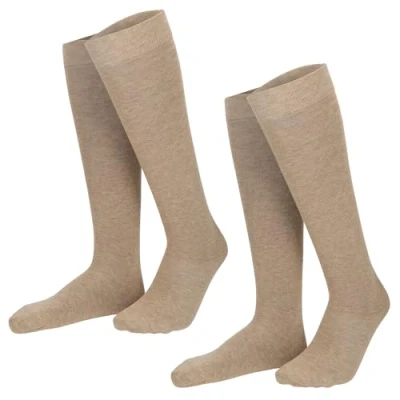 Abbildung von Hudson Herren Kniestrümpfe Only 2 Pack wärmend Beigemel. 0723 39/42