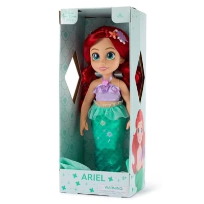 Abbildung von Disney Store Official Arielle, die Meerjungfrau Arielle Puppe mit Spielzeughaarbürste 40,5 cm/16&quot; Once Upon a Story Kollektion Ab 3 Jahren