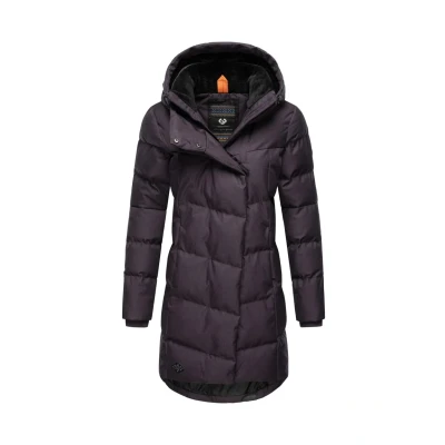 Abbildung von Ragwear Pavla Wintermantel, Damen, Größe: Small, Plum