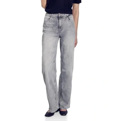 Abbildung von Street One WIDE LEG Flared Jeans, Damen, Größe: 32x32, Grau
