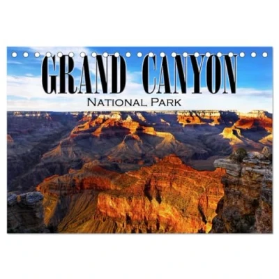 Abbildung von Grand Canyon National Park (Tischkalender 2025 DIN A5 quer), CALVENDO Monatskalender