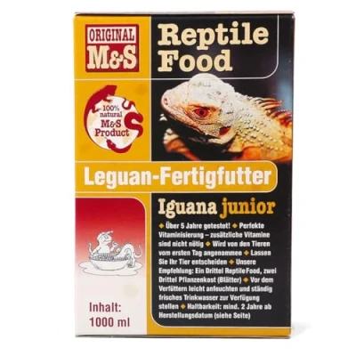 Abbildung von M&amp;S Reptilien Reptile Food Iguana Junior 1000 ml