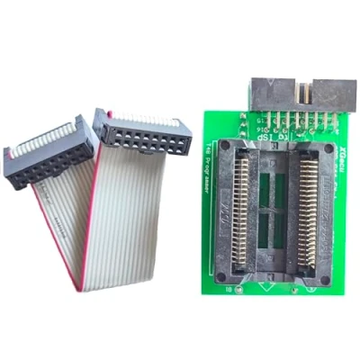 Abbildung von XGOIENZI XGecu SOP44 adapter 1.27mm ADP_S44_EX 1/ for PSOP44/SOP44/SOIC44 ICs socket only use on T48 (TL866 3G) Programmer