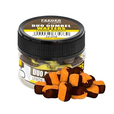 Abbildung von Carp Zoom Duo Dumbel Wafters 8x12mm 15g chocolate orange