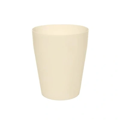 Abbildung von Sinoba Papierkorb rund moderner Mülleimer Papiereimer 788789, aus Kunststoff ideal für Kinderzimmer Küche Büro, 12 Liter Höhe 26,5cm