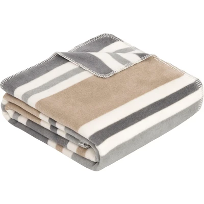Abbildung von IBENA Wohndecke &quot;Jacquard Decke Barnsley&quot;, im Streifen Design