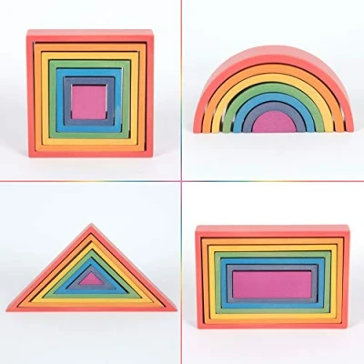 Abbildung von TickiT 73420 Rainbow Architect Set
