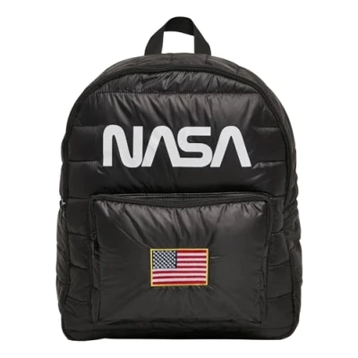 Abbildung von Urban Classics NASA Puffer Tagesrucksack, Größe: One Size, Black