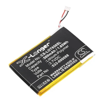 Abbildung von CS LOT650SL Akku 500mAh kompatibel mit [Logitech] MX Master, Touchpad T650 ersetzt 1506, für 533 000088, HB303450