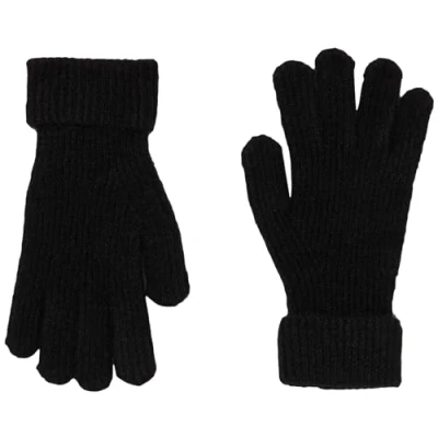 Abbildung von PIECES Damen Pcjeslin Wool Gloves Noos Bc, Schwarz, Einheitsgröße