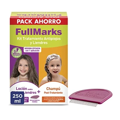 Abbildung von FULLMARKS Antipiojos y Liendres Champú 100ML + Loción 150ML