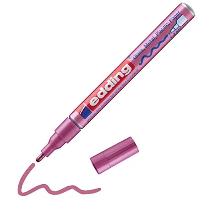 Abbildung von edding 751 glanslakmarker metallic roze 1ST 1 2 mm / 4 9 079