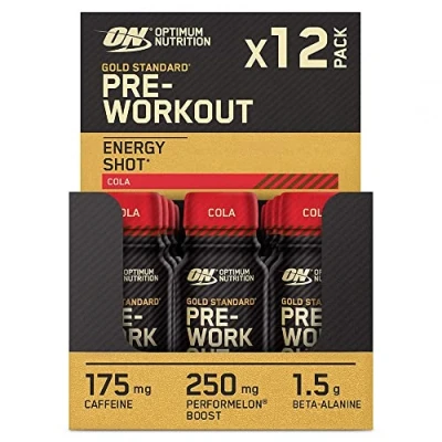 Abbildung von Optimum Nutrition Gold Standard Pre Workout Shot (12x60ml) Cola