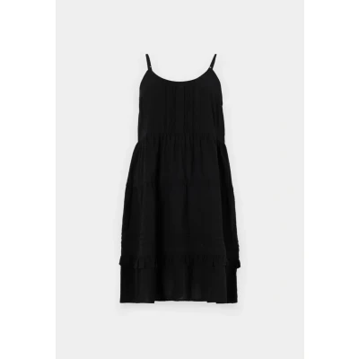 Abbildung von Vero Moda Pretty Short Singlet Dress Freizeitkleid, Damen, Größe: XS, Black