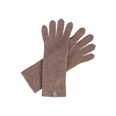 Abbildung von Fraas Signature Fingerhandschuh, Damen, Größe: One Size, Taupe