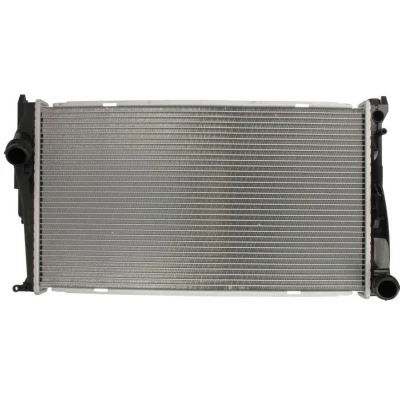 Abbildung von THERMOTEC D7B036TT Kühler, Motorkühlung Aluminium, Kunststoff für Fahrzeuge mit/ohne Klimaanlage 600 342 32 Kühlrippen gelötet BMW: 3 Coupe, Touring