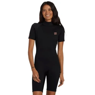 Abbildung von Billabong FOIL Spring Badeanzug, Damen, Größe: Medium, Black