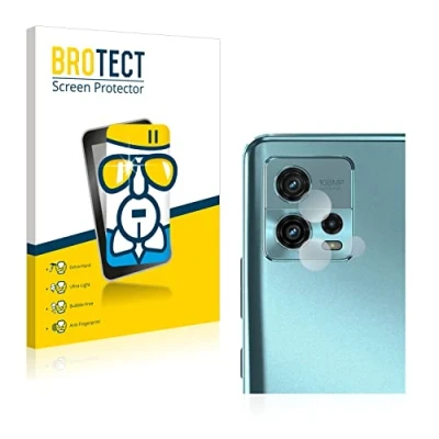 Abbildung von BROTECT Schutzglas für Motorola Moto G72 (NUR Kameraschutz) Schutzfolie Panzer Folie Glas [Extrem Kratzfest 9H, Anti Fingerprint, Ultra Transparent]
