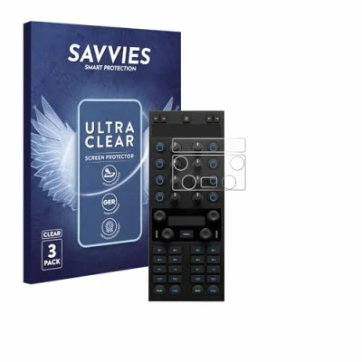 Abbildung von Savvies 6 Stück Schutzfolie für Native Instruments Traktor Kontrol X1 MK3 Displayschutz Folie Ultra Transparent