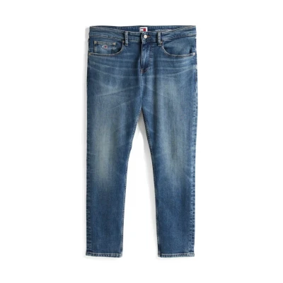 Abbildung von Tommy Jeans Herren Austin Slim Tprd Bi5154 Dm0dm20984 Zugeschnitten, Denim (Denim Dark), 34W / 32L EU