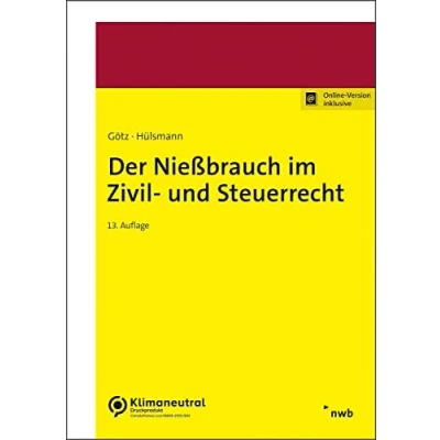 Abbildung von Der Nießbrauch im Zivil und Steuerrecht