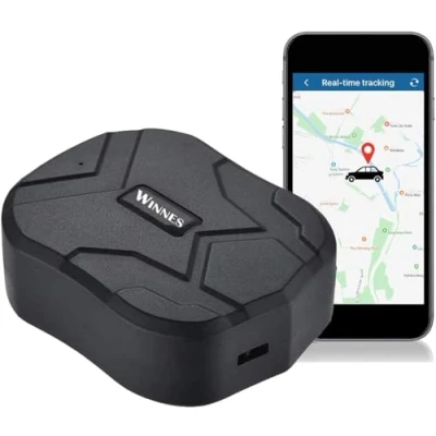 Abbildung von GPS Tracker, 10000MAH Ortung, Wasserdicht Echtzeit Tracking Locator, Professional Anti verloren,GPS Alarm Car Tracker für Auto LKW Moto Gefrier Boot mit Freier APP