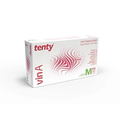 Abbildung von Vinyl Handschuhe, transparent, puderfrei, 100er Box 100 St