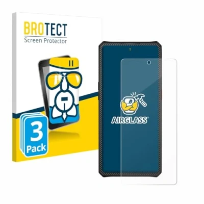 Abbildung von BROTECT Schutzglas für iiiF150 Air 2 Ultra (3 Stück) Schutzfolie Panzer Folie Glas [Extrem Kratzfest 9H, Anti Fingerprint, Transparent]