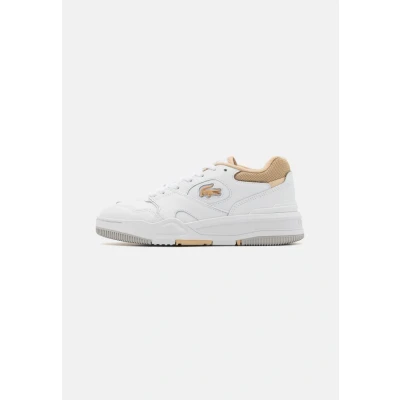 Abbildung von Lacoste Lineshot Sneaker low, Damen, Größe: 41, White/light brown Schuhe