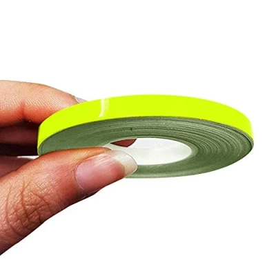 Abbildung von 4R Quattroerre.it 10474 Trim Stripes Klebestreifen für Autos, Fluogelb, 5 mm x 10 mt