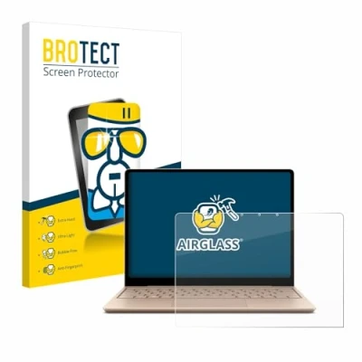 Abbildung von BROTECT Schutzglas für Microsoft Surface Laptop Go 2 Business 12.4&quot; Schutzfolie Panzer Folie Glas [Extrem Kratzfest 9H, Anti Fingerprint,